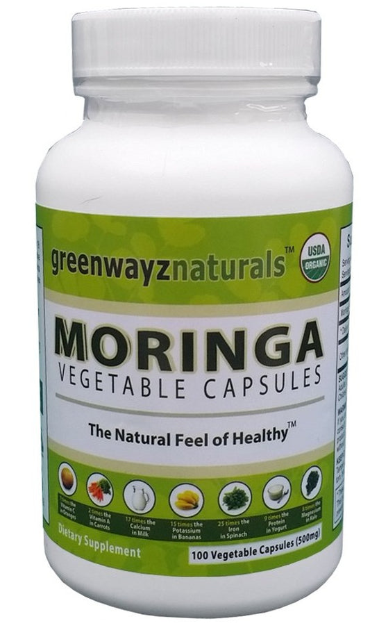 GreenwayzNaturals Moringa Vegetable Capsule